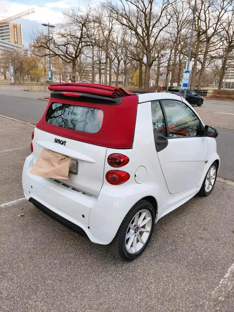 Occasion Smart ForTwo Cabrio 71 ch (52 kW) 2012 Blanc Cabriolet