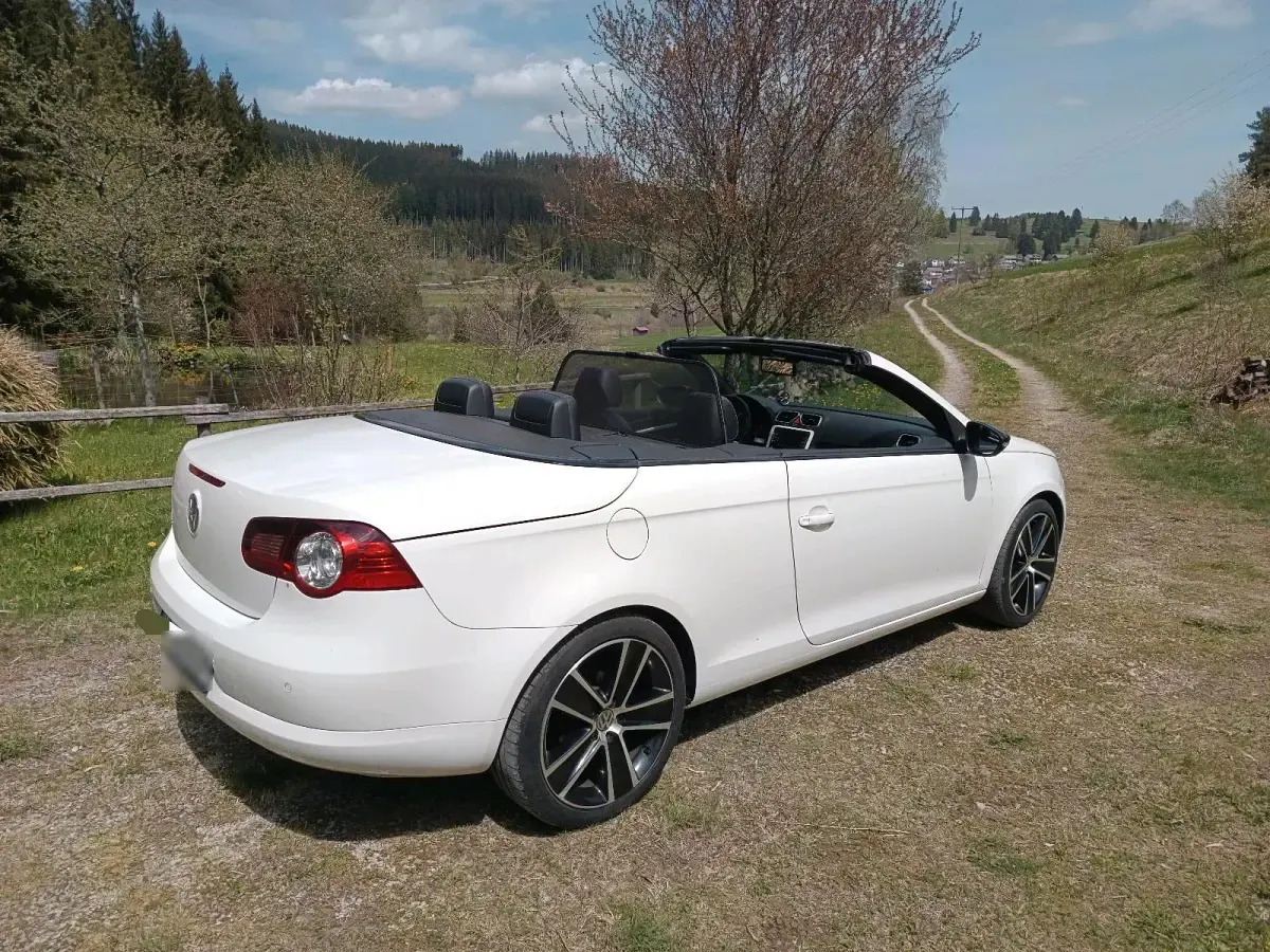 Gebraucht VW Eos 140 PS (102 kW) 2008 Weiß Cabrio