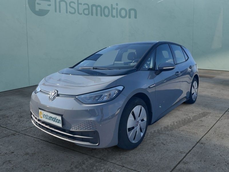 Grau Gebraucht 2022 VW ID.3 Pro Kleinwagen | 19.390 € (Guter Preis) - Bild 1/4