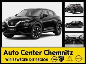 Neu Nissan Juke Acenta 114 PS (83 kW) 2025 Schwarz (pearl black) SUV