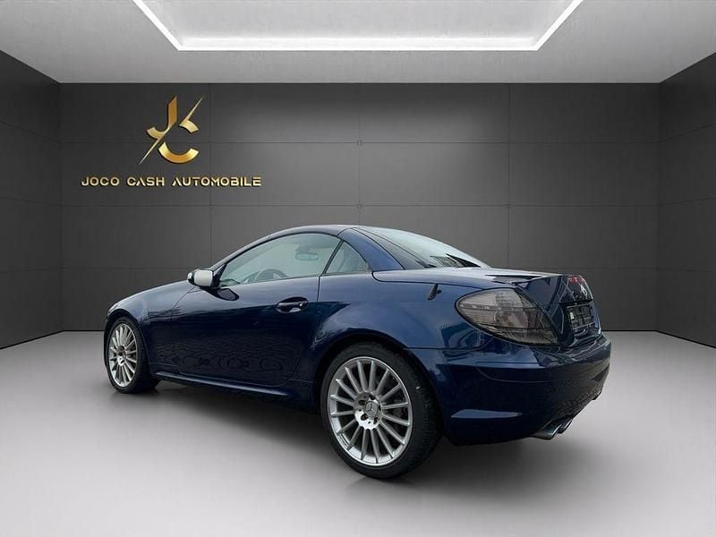 Gebraucht Mercedes SLK350 AMG 272 PS (200 kW) 2006 Blau Cabrio