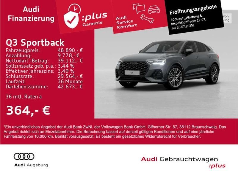 Daytonagrau perleffekt Gebraucht 2024 Audi Q3 S-Line SUV | 48.890 € (Teuer) - Bild 1/4