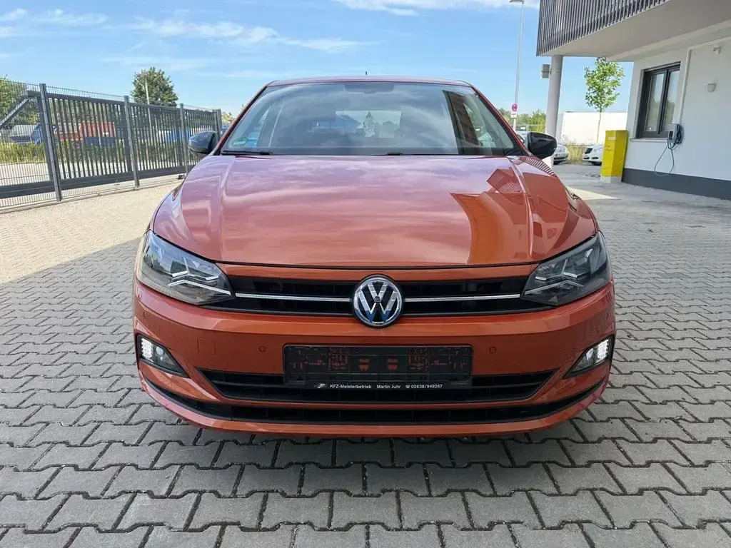 Gebraucht VW Polo IQ Drive 116 PS (85 kW) 2020 Orange Kleinwagen