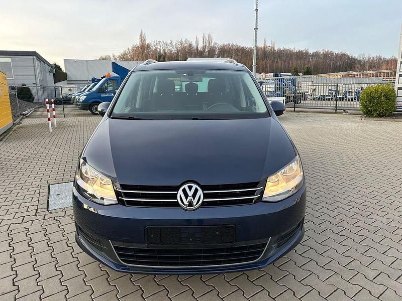 Gebraucht VW Sharan Cup 140 PS (102 kW) 2015 Blau Van / Kleinbus