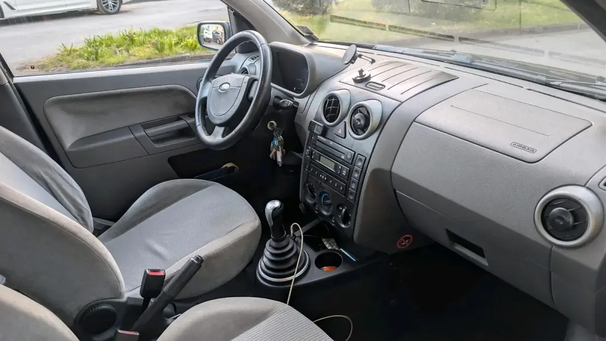 Gebraucht Ford Fusion 101 PS (74 kW) 2003 Blau Kleinwagen