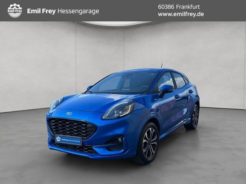 Desert island blue metallic Gebraucht 2024 Ford Puma ST-Line SUV | 24.550 € (Fairer Preis) - Bild 1/4
