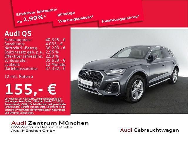 Daytonagrau perleffekt Gebraucht 2022 Audi Q5 Ambiente SUV | 40.325 € (Fairer Preis) - Bild 1/2