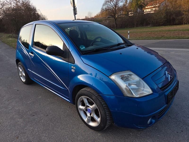 Gebraucht Citroën C2 60 PS (44 kW) 2004 Blau Kleinwagen