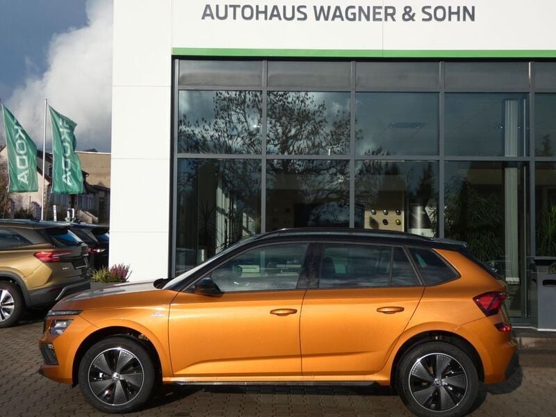 Orange Neu 2024 Skoda Kamiq Monte Carlo SUV | 28.850 € (Teuer) - Bild 1/4