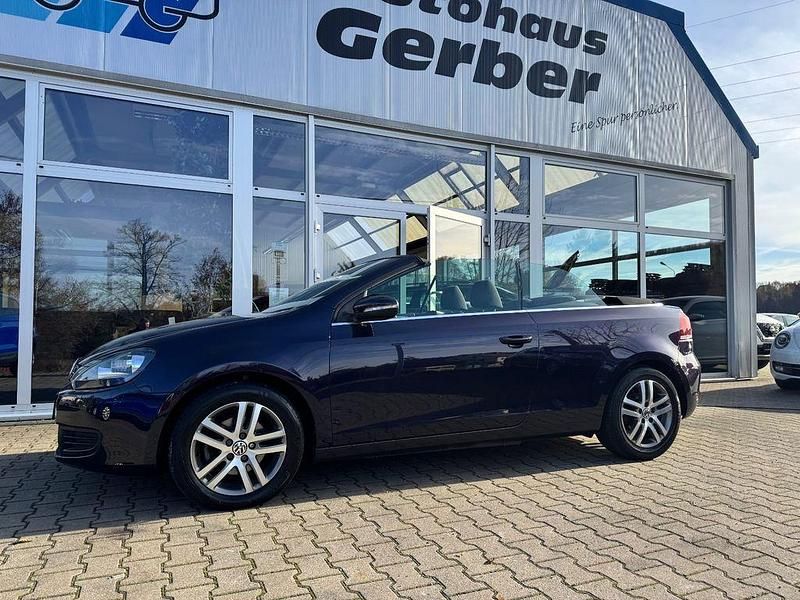 Violett Gebraucht 2015 VW Golf Cabriolet Cabrio | 11.950 € (Fairer Preis) - Bild 1/4