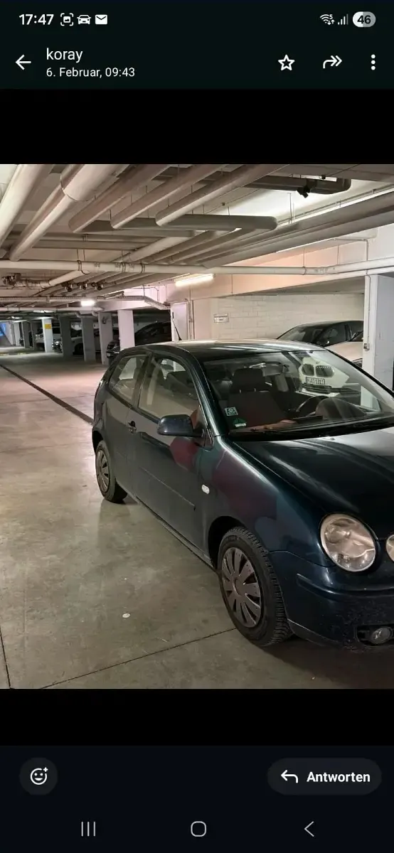 Gebraucht VW Polo 75 PS (55 kW) 2003 Grün Kleinwagen