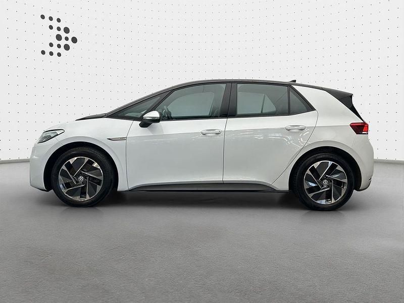 Gebraucht VW ID.3 Pro Performance 150 kW (204 PS) 2021 Gletscherweiß metallic/schwarz Kleinwagen