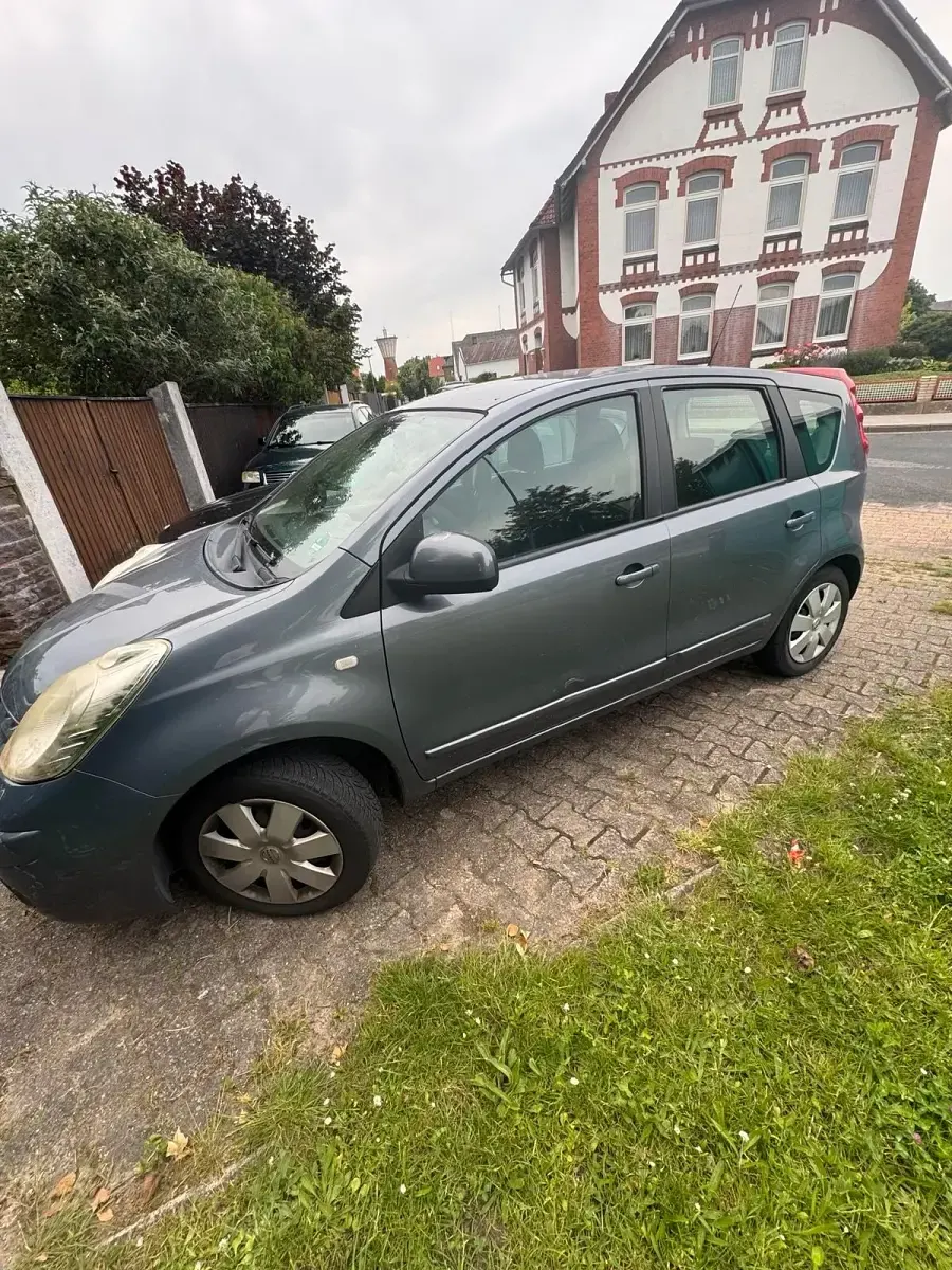 Gebraucht Nissan Note 88 PS (64 kW) 2008 Grau Kleinwagen