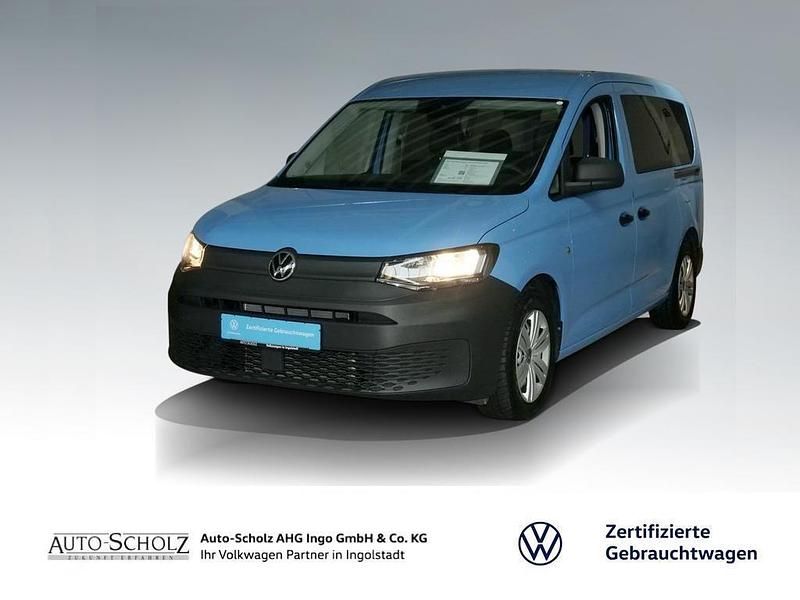 Blau Gebraucht 2021 VW Caddy Maxi Van / Kleinbus | 22.490 € (Etwas zu teuer) - Bild 1/4