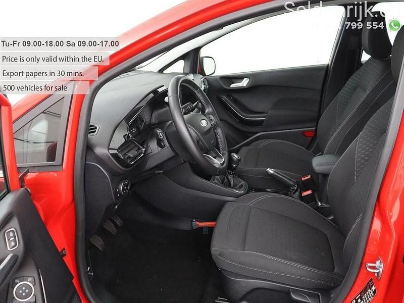 Gebraucht Ford Fiesta Titanium 95 PS (69 kW) 2021 Rot Kleinwagen