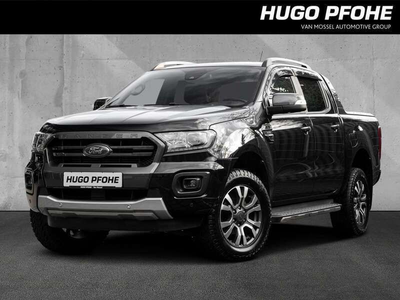 Agate black metallic Gebraucht 2021 Ford Ranger Wildtrack Abholung | 35.490 € (Fairer Preis) - Bild 1/4