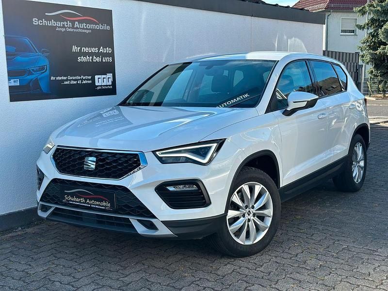 Bila white Gebraucht 2020 Seat Ateca 4Drive SUV | 22.480 € (Guter Preis) - Bild 1/4
