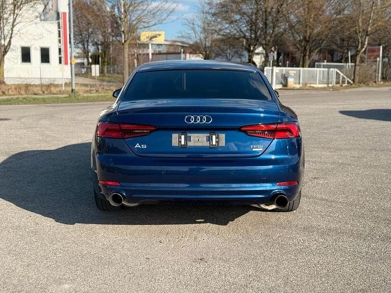Second-hand Audi A5 Design 190 CP (139 kW) 2017 Albastru Coupe