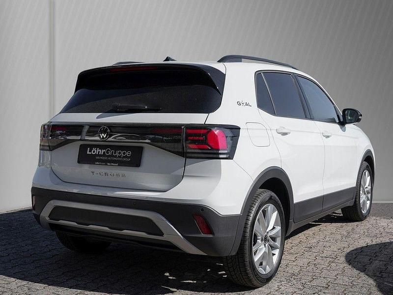 Gebraucht VW T-Cross Goal 95 PS (69 kW) 2025 Weiß SUV