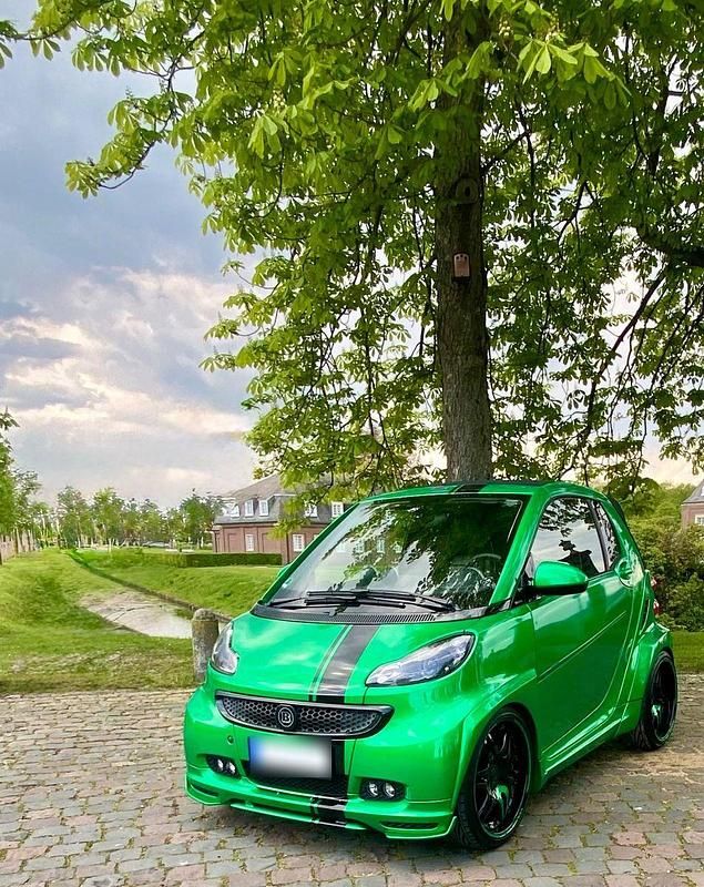 Gebraucht Smart ForTwo Cabrio Brabus 111 PS (81 kW) 2008 Schwarz Cabrio