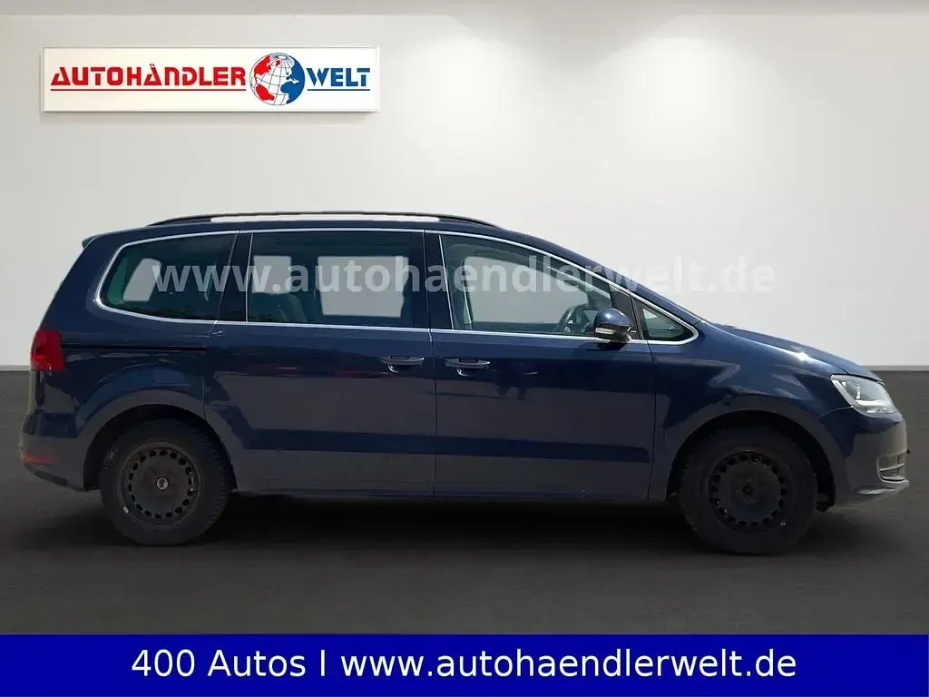 Gebraucht VW Sharan Comfortline 150 PS (110 kW) 2010 Blau Van / Kleinbus