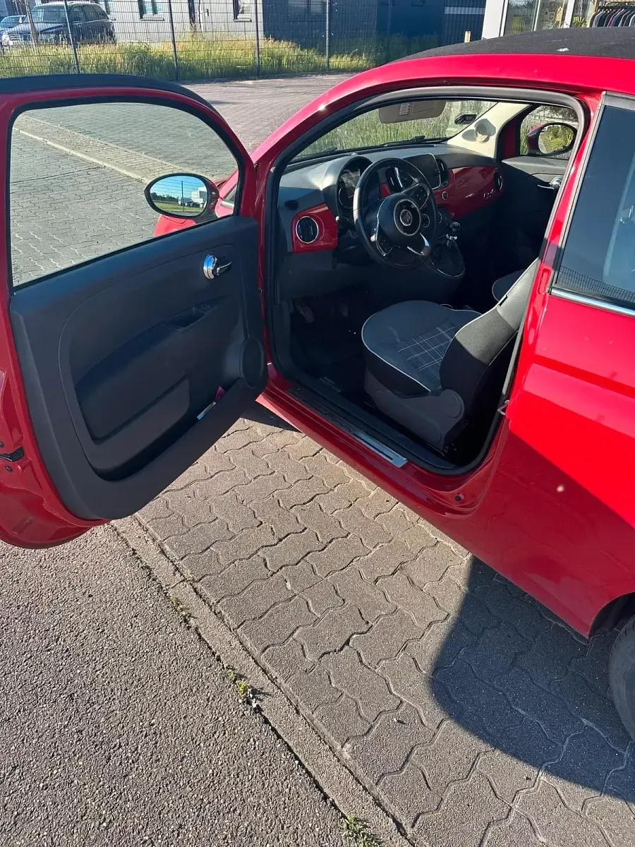 Gebraucht Fiat 500C 69 PS (50 kW) 2017 Rot Cabrio