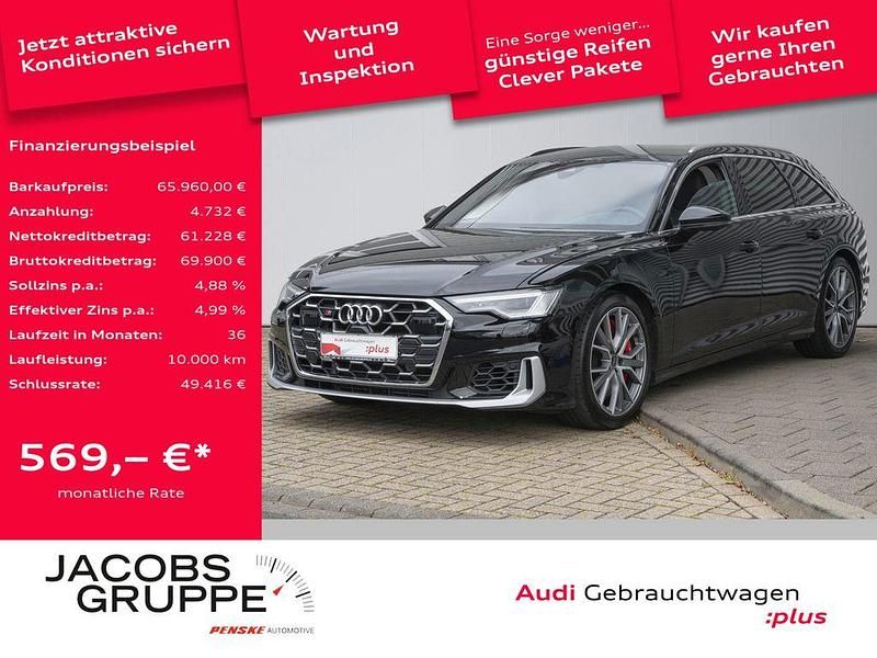Schwarz Gebraucht 2024 Audi S6 Sport Kombi | 65.960 € (Guter Preis) - Bild 1/4