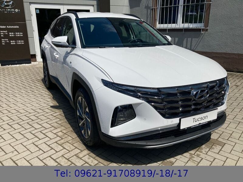 Atlas white Neu 2024 Hyundai Tucson Trend SUV | 34.650 € (Guter Preis) - Bild 1/4