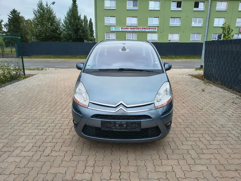 Gebraucht Citroën C4 Tendance 109 PS (80 kW) 2009 Blau Van / Kleinbus
