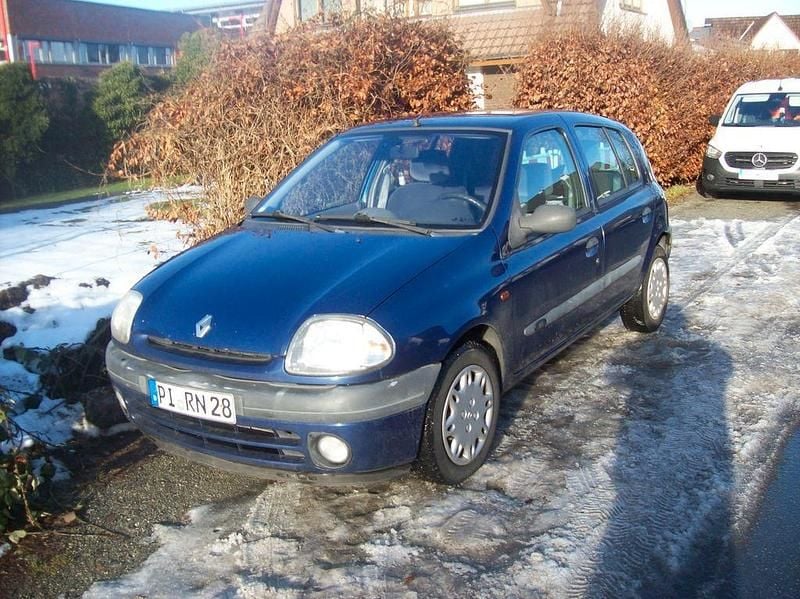Blau Gebraucht 2000 Renault Clio II Limousine | 999 € (Fairer Preis) - Bild 1/4