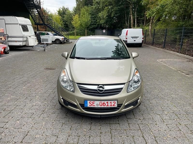 Silber Gebraucht 2009 Opel Corsa Kleinwagen | 3.499 € (Guter Preis) - Bild 1/4