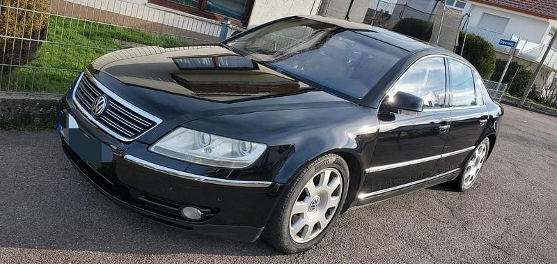 Second-hand VW Phaeton 224 CP (164 kW) 2007 Negru Berlinǎ