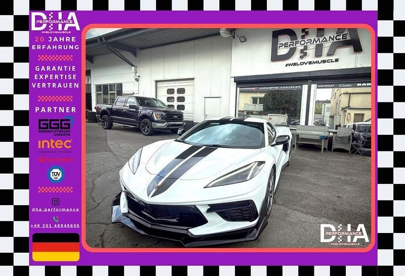 Neu Corvette Stingray 496 PS (364 kW) 2025 Weiß Coupé