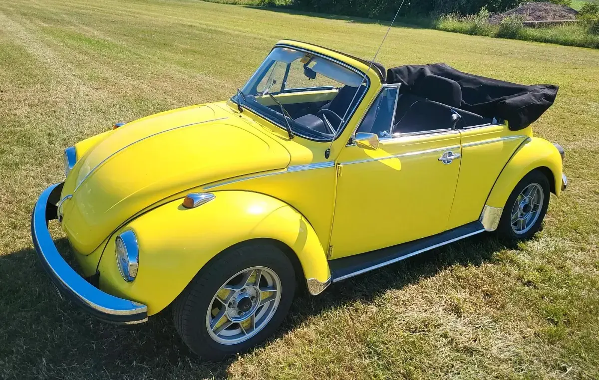 Gebraucht VW Käfer Karmann 50 PS (36 kW) 1973 Gelb Cabrio