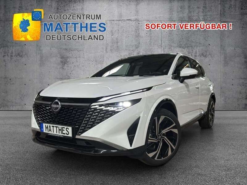 Pearl white perleffekt Neu 2025 Nissan Qashqai Tekna SUV | 30.308 € (Guter Preis) - Bild 1/4