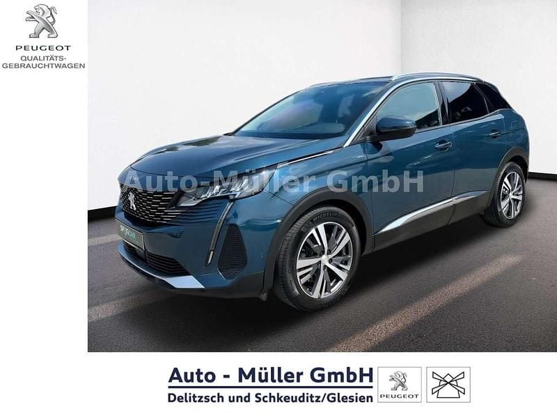 Blau Gebraucht 2021 Peugeot 3008 Allure SUV | 21.450 € (Superpreis) - Bild 1/4