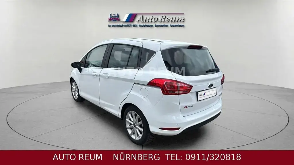Gebraucht Ford B-MAX Titanium 125 PS (91 kW) 2016 Weiß Van / Kleinbus