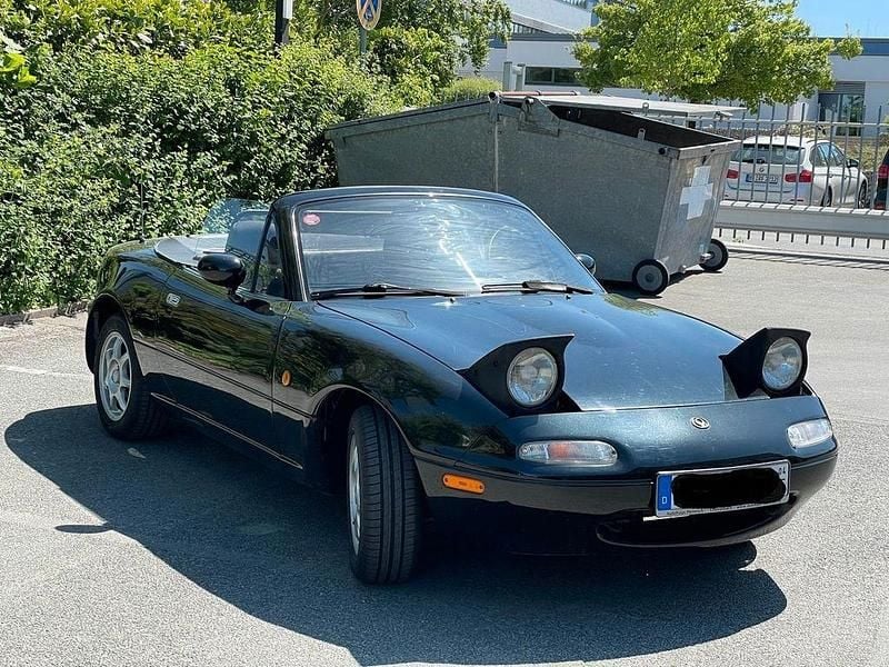 Gebraucht Mazda MX5 90 PS (66 kW) 1995 Schwarz Cabrio