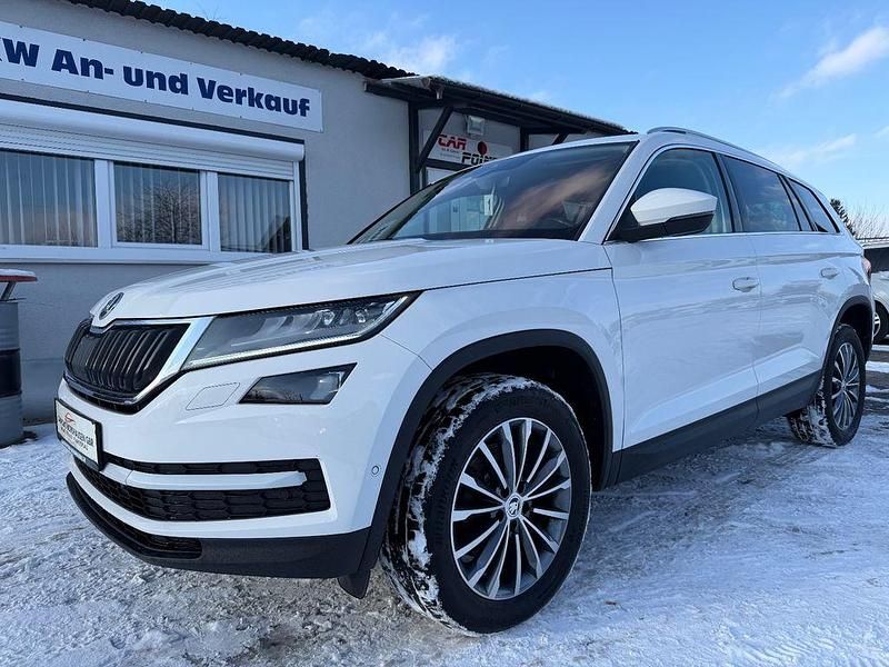 Weiß Gebraucht 2021 Skoda Kodiaq Ambition SUV | 22.999 € (Fairer Preis) - Bild 1/4