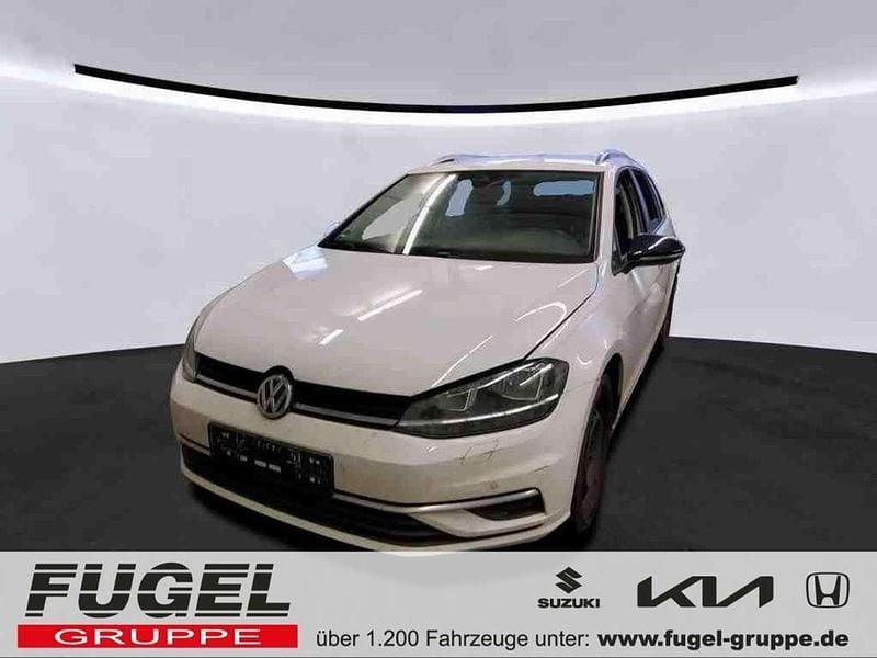Weiß Gebraucht 2019 VW Golf VII IQ Drive Kombi | 16.995 € (Guter Preis) - Bild 1/4