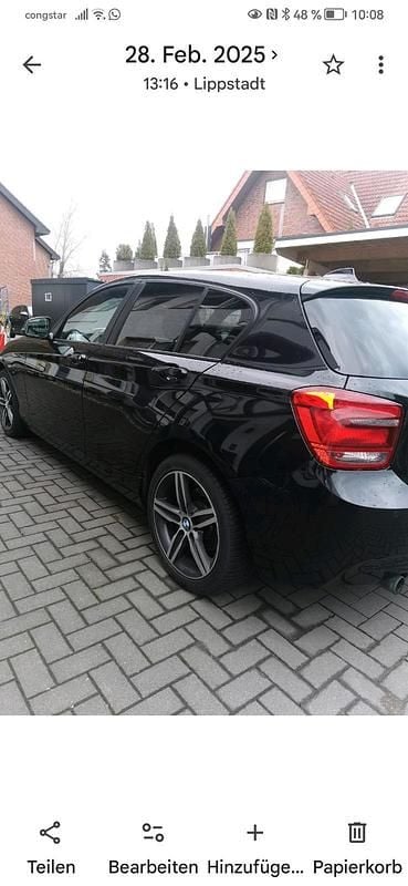 Gebraucht BMW 118 170 PS (125 kW) 2014 Schwarz Kleinwagen