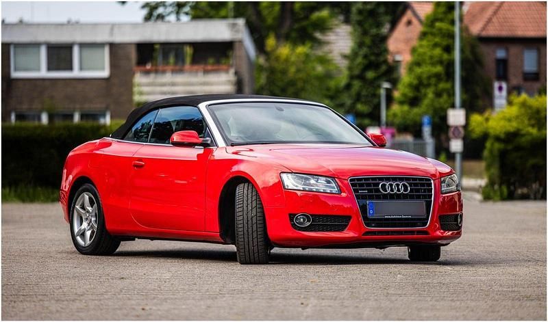 Rot Gebraucht 2010 Audi A5 Cabriolet Cabrio | 9.800 € (Superpreis) - Bild 1/4