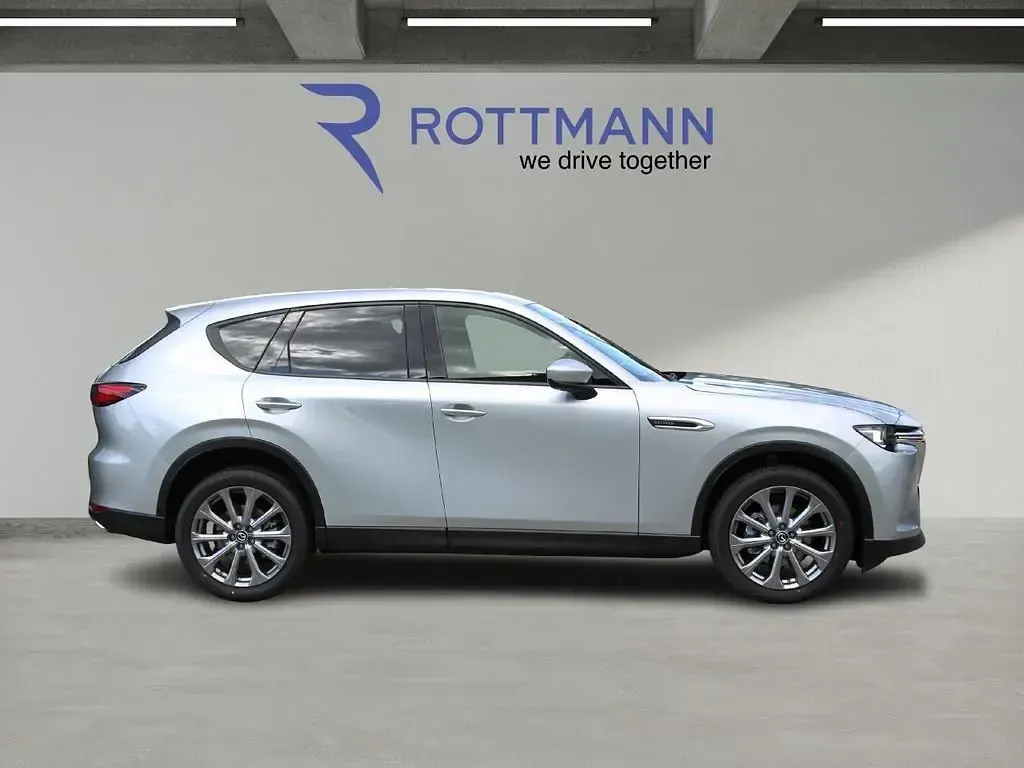 Neu Mazda CX-60 Exclusive 254 PS (186 kW) 2026 Silber SUV