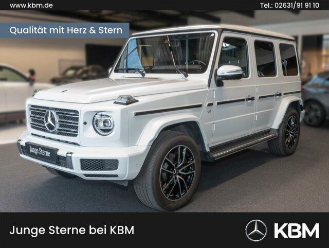 Manufaktur opalithweiß magno Gebraucht 2024 Mercedes G500 Edition SUV | 164.860 € (Superpreis) - Bild 1/4
