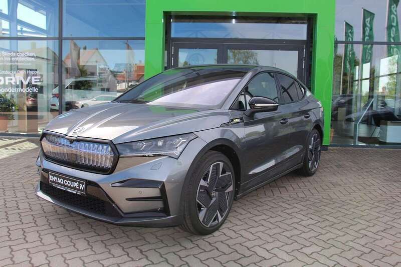 Graphitegrau Neu 2025 Skoda Enyaq iV RS SUV | 49.990 € (Superpreis) - Bild 1/4