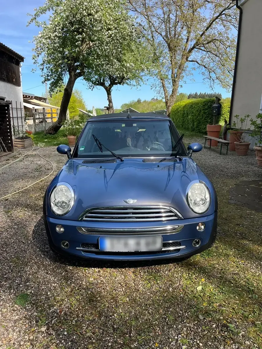 Gebraucht Mini Cooper Cabriolet 116 PS (85 kW) 2006 Blau Cabrio