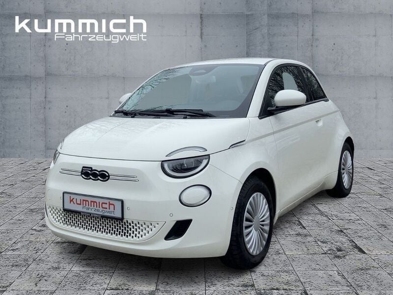 Arktis weiß (weiß) Gebraucht 2021 Fiat 500e Icon Limousine | 18.890 € (Fairer Preis) - Bild 1/4