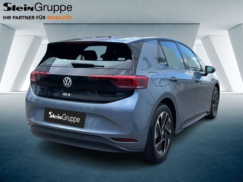 Gebraucht VW ID.3 Pro Performance 150 kW (204 PS) 2021 Stonewashed blue schwarz Kleinwagen