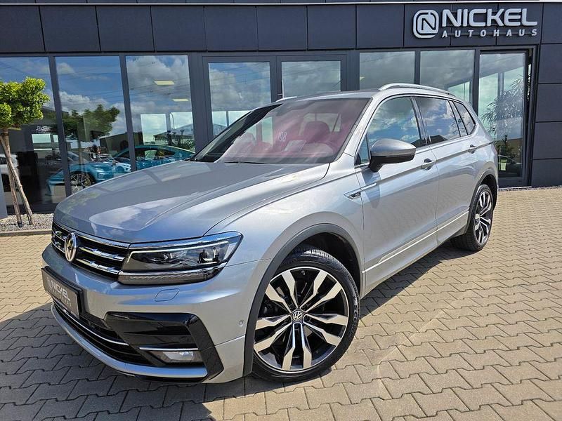 Grau Gebraucht 2021 VW Tiguan Allspace R-line SUV | 36.999 € (Etwas zu teuer) - Bild 1/4