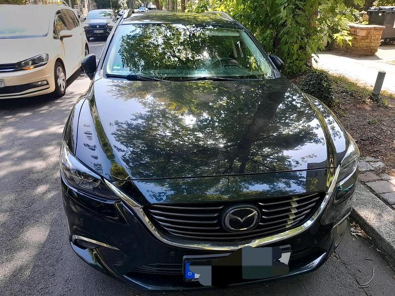 Schwarz Gebraucht 2015 Mazda 6 Sports-Line Kombi | 13.500 € (Fairer Preis) - Bild 1/4